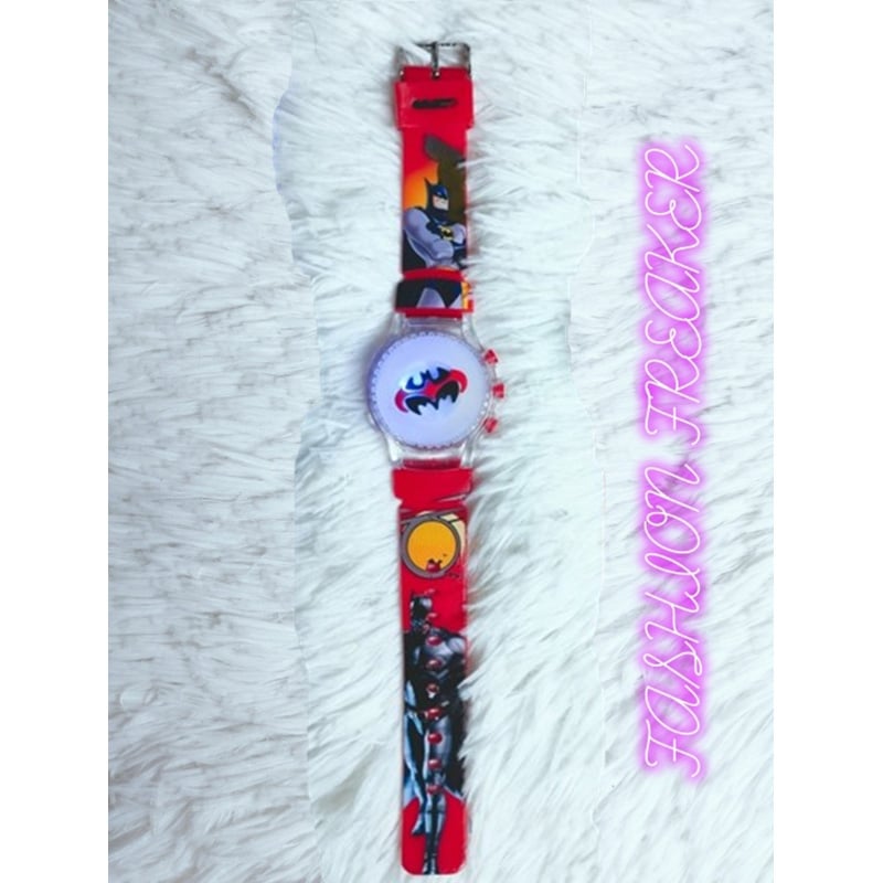 Picture of New Children'S Unicorn Silicone Strap Watch With Led Light Feature - Watch For Kids - Kids Watch -  Watch - Multiple Cartoon