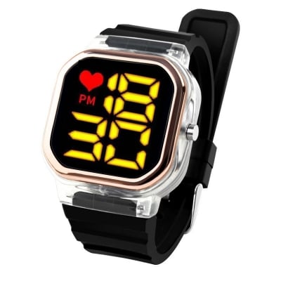Picture of Men Women Sport LED Digital watch men LED Watch Silicone Electronic Watch Couple Watches