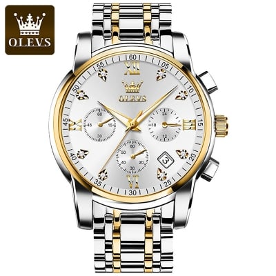 Picture of Leather waterproof quartz fashionable watch for men (302095520) - 302095520