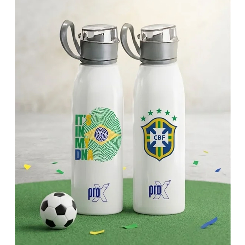Picture of 500ml World Cup Edition Single Layer SS Non-Thermal Water Bottle -Brazil