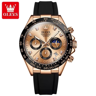 Picture of Fashion Stainless Steel Analoge Wrist Watch For Men