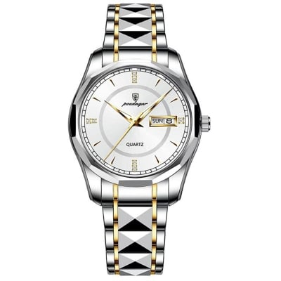 Picture of POEDAGAR New Fashion Men's Watches Stainless Steel Top Brand Luxury Waterproof Men Quartz Wristwatches Relogio Masculino