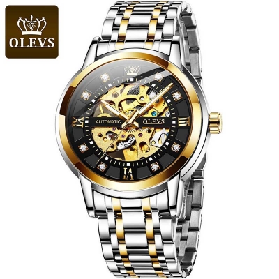 Picture of Stainless Steel Fashion Analoge Wrist Quartz Watch For Men
