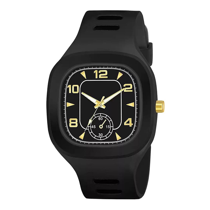 Picture of Fashionable Watch Silicone Band Quartz Analog Wrist Watch For Men