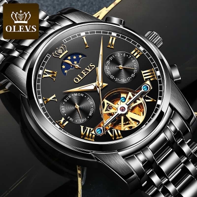 Picture of Simple Automatic Mechanical Fashion Stainless steel Business Wateproof Casual Watches for Men