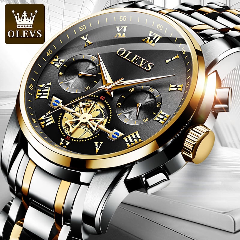 Picture of OLEVS European and American fashion Dailylife waterproof Men's Quartz Watch