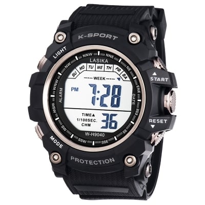Picture of Premium Quality Digital Sports Watch LASIKA W-H9032 Digital Water Resistance/ Waterproof Digital Watch, Digital Silicon Watch for Men - Watch For Men - Watch - Watch For Men - Watch - ঘড়ি - Watch For Men