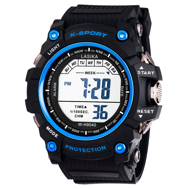 Picture of Premium Quality Digital Sports Watch LASIKA W-H9032 Digital Water Resistance/ Waterproof Digital Watch, Digital Silicon Watch for Men - Watch For Men - Watch - Watch For Men - Watch - ঘড়ি - Watch For Men (No.2)