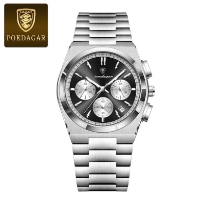 Picture of POEDAGAR 970 Luxury Man Quartz Watch Sport Military Watch For Men Waterproof Luminous Date Chronograph Style Watches - Watch For Men