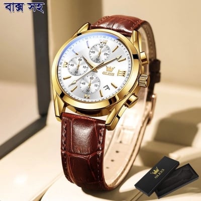 Picture of Leather Waterproof Quartz Fashion Watch for Men (No Box 2)