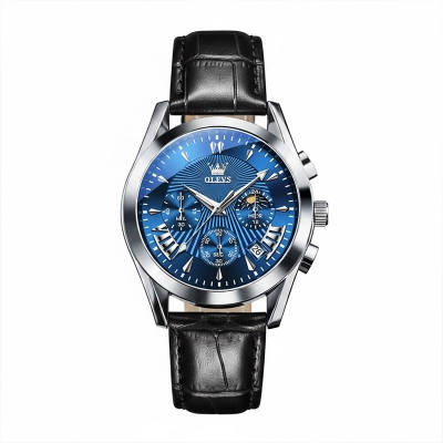 Picture of Fashion Stainless Steel Analog Wrist Watch For Men