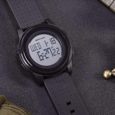 Picture of Sanda Waterproof Digital Watch for men .Black