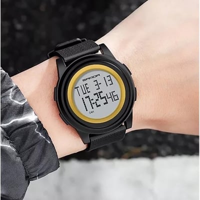 Picture of Sanda Waterproof Digital Watch for men .Black