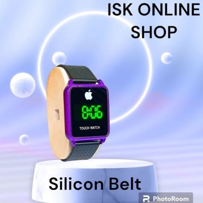 Picture of Digital Touch Led Watch Fashionable Touch Digital Watch For Men Silicone Watch For Men - Watch