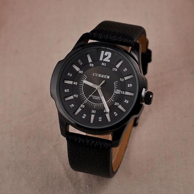 Picture of CURREN 8364 Black Stainless  Analog Watch For Men