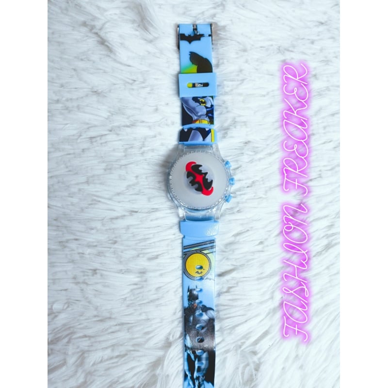 Picture of New Children'S Unicorn Silicone Strap Watch With Led Light Feature - Watch For Kids - Kids Watch -  Watch - Multiple Cartoon