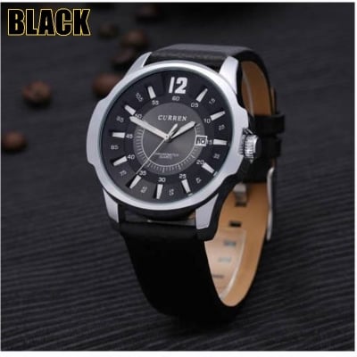 Picture of CURREN 8364 Black Stainless  Analog Watch For Men
