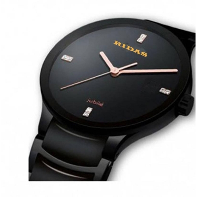 Picture of Stylish stainless steel Quartz watch For Men - Black
