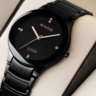 Picture of Stylish stainless steel Quartz watch For Men - Black