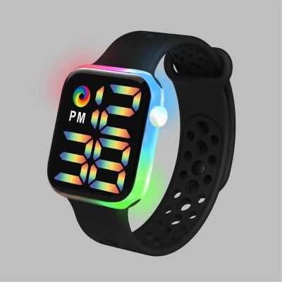 Picture of New Men'S Wrist Watches Led Digital Business Watch For Men Sports Silicone Strap Watch Electronic - Sports Watch