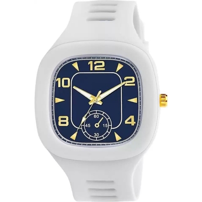 Picture of Fashionable Watch Silicone Band Quartz Analog Wrist Watch For Men