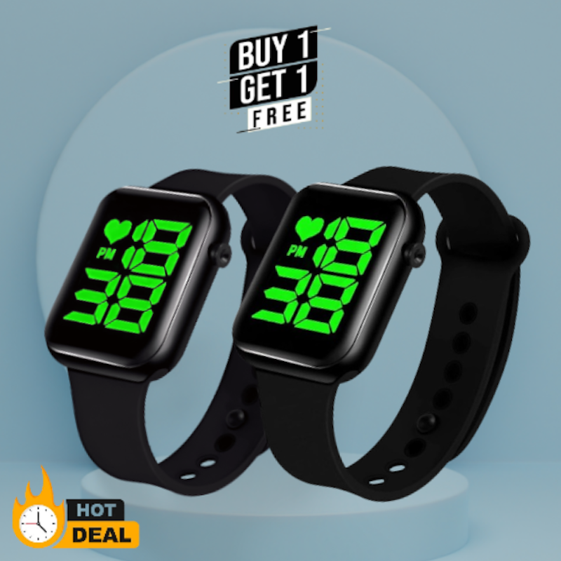 Picture of 1 buy 1, Digital Sports Watch, Combo Offer