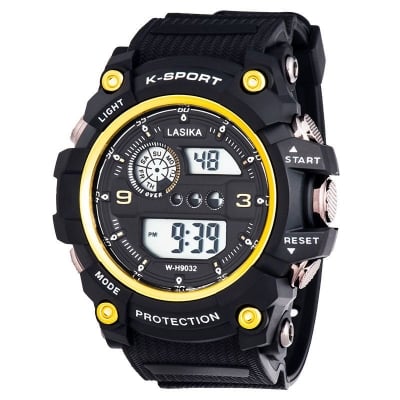 Picture of Premium Quality Digital Sports Watch LASIKA W-H9032 Digital Water Resistance/ Waterproof Digital Watch, Digital Silicon Watch for Men - Watch For Men - Watch - Watch For Men - Watch - ঘড়ি - Watch For Men (No.2)
