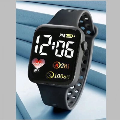 Picture of Versatile -New LED waterproof electronic watch nylon strap watch European and American style design student watch watch- Avant-garde