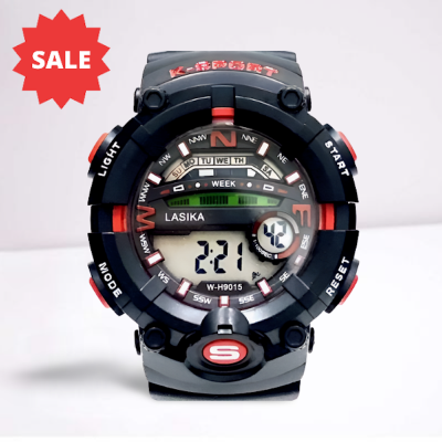 Picture of LASIKA W-H9015 Waterproof Digital Sport Quartz Watch For men .