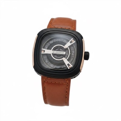 Picture of Big Dial Seven Friday Leather Belt Watch Trend Fashion Student Watch