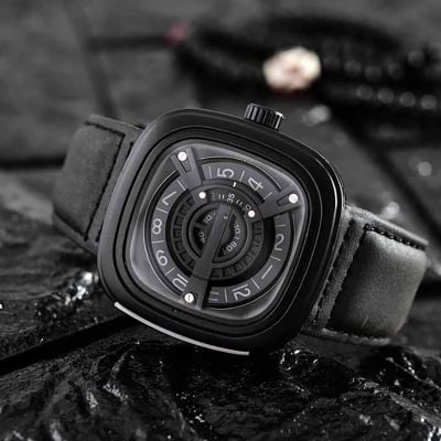 Picture of Big Dial Seven Friday Leather Belt Watch Trend Fashion Student Watch