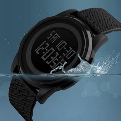 Picture of Sanda Waterproof Digital Watch for men .Black