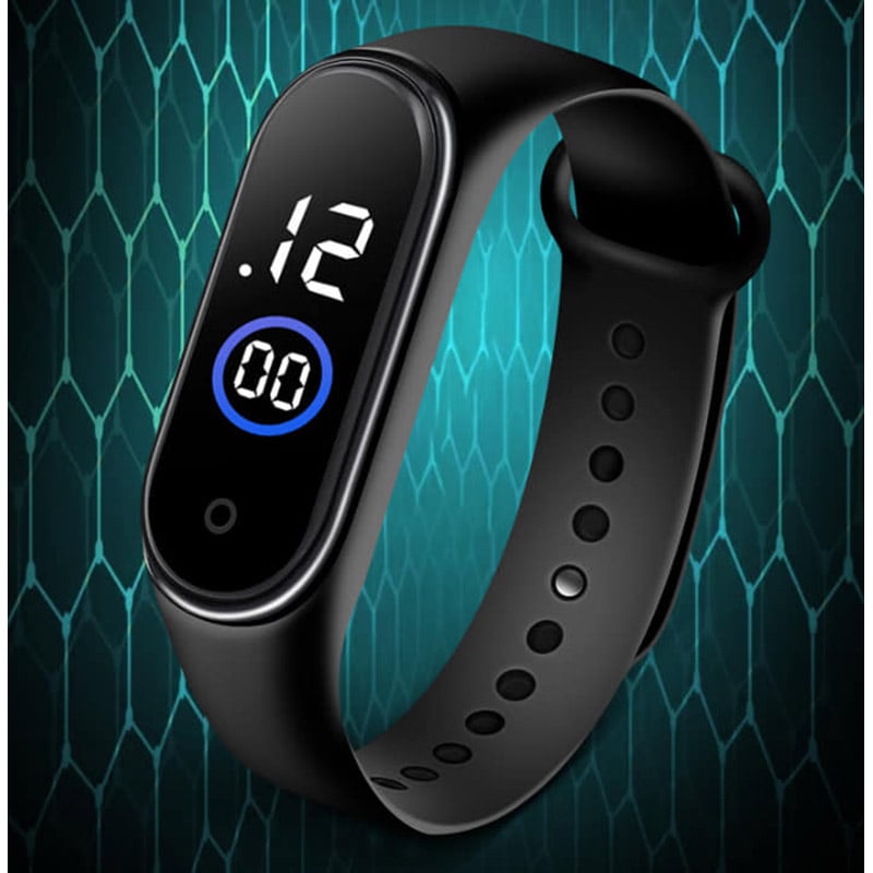 Picture of Silicone New Fashion Touch LED Sports Watch Waterproof