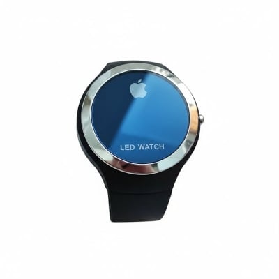 Picture of Round LED Digital Sports Watch, LED Fashionable Watch, Waterproof LED Time And Date Function, Wrist Watch For Men