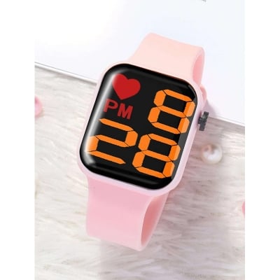 Picture of Love LED Anti Air Digital Sports Watch , Rubber Belt Water Resistance/Waterproof LED Wrist Watch