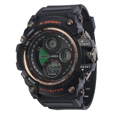 Picture of Lasika 9028 Cronographs, Auto Date, Shock Resistant Men's Waterproof Sports Digital Wrist Clock