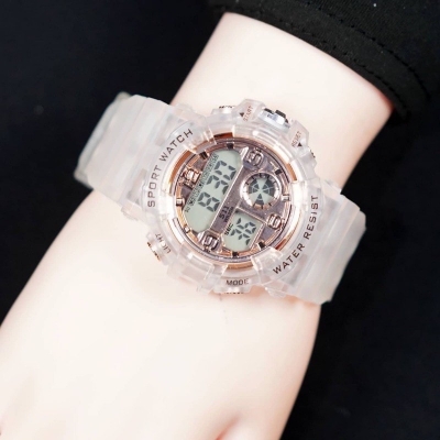 Picture of Silicone Belt Boys Digital Sports Watch, Waterproof WR30M Fashionable For Men