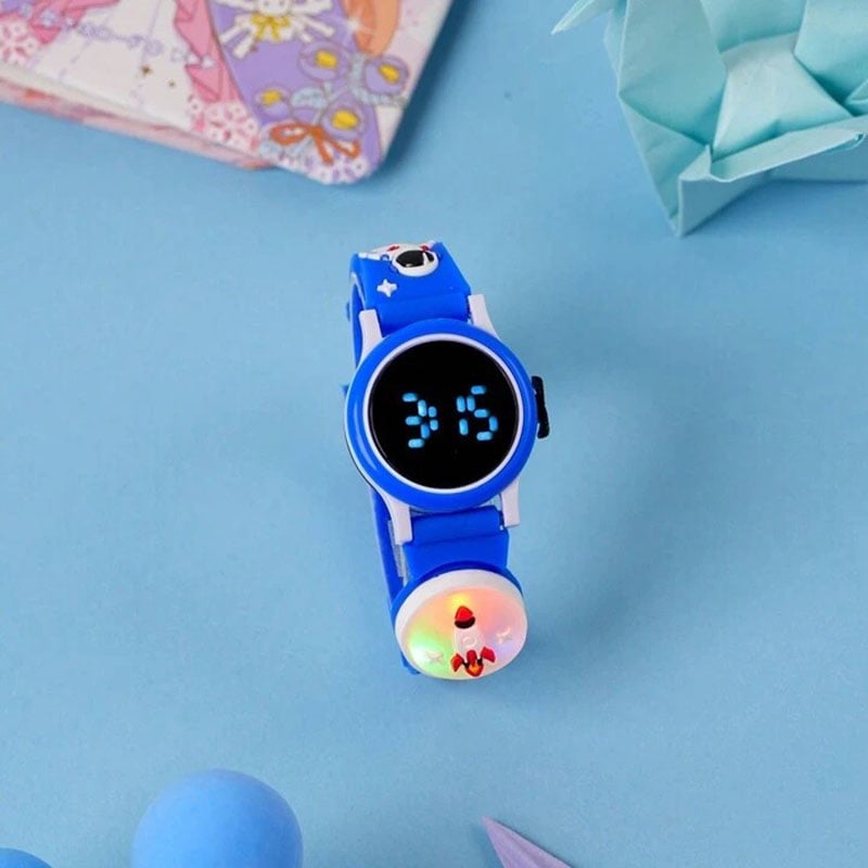 Picture of New Ban 10 , Spider Man Cartoon Style Led Digital Watch For Kids - Kids watch - Digital Watch - Watch - Multi Cartoon