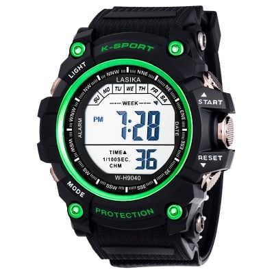 Picture of Premium Quality Digital Sports Watch LASIKA W-H9032 Digital Water Resistance/ Waterproof Digital Watch, Digital Silicon Watch for Men - Watch For Men - Watch - Watch For Men - Watch - ঘড়ি - Watch For Men (No.2)
