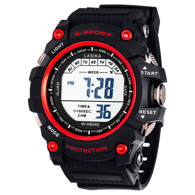 Picture of Premium Quality Digital Sports Watch LASIKA W-H9032 Digital Water Resistance/ Waterproof Digital Watch, Digital Silicon Watch for Men - Watch For Men - Watch - Watch For Men - Watch - ঘড়ি - Watch For Men (No.2)