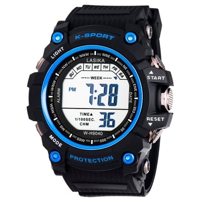 Picture of Premium Quality Digital Sports Watch LASIKA W-H9032 Digital Water Resistance/ Waterproof Digital Watch, Digital Silicon Watch for Men - Watch For Men - Watch - Watch For Men - Watch - ঘড়ি - Watch For Men (No.2)