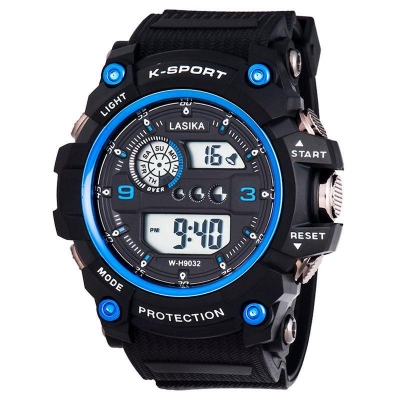 Picture of Premium Quality Digital Waterproof Sports Watch LASIKA W-H9032 Digital 100% Water Resistance/ Waterproof Digital Watch, Digital Silicon Watch for Men With Box