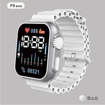 Picture of New Normal LED Plastic Watch That Looks Like Smart For Everyone 1 Pc