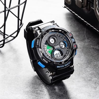 Picture of LASIKA W-H90 Water Resistance/ Waterproof Silicon Digital Watch for Men