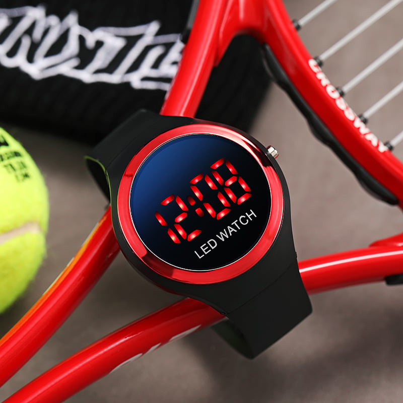 Picture of New A-p-p-l-e  Silicon Digital Led Watch For Men.