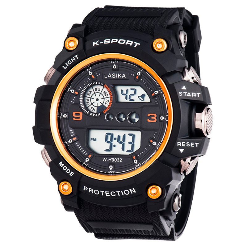 Picture of Premium Quality Digital Sports Watch LASIKA W-H9032 Digital Water Resistance/ Waterproof Digital Watch, Digital Silicon Watch for Men - Watch For Men - Watch - Watch For Men - Watch - ঘড়ি - Watch For Men (No.2)