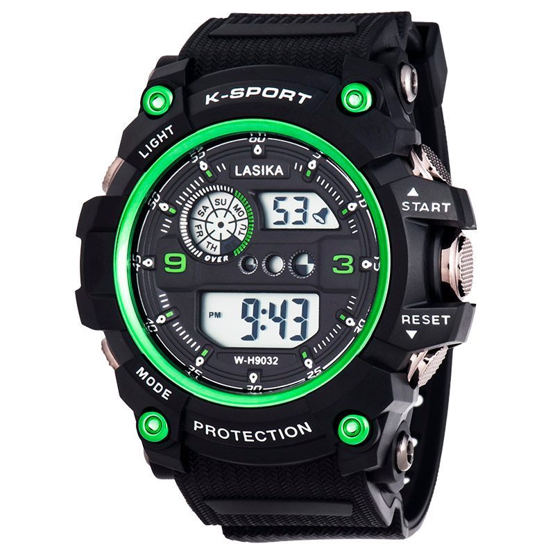 Picture of Premium Quality Boy'S Digital Waterproof Sport Fashion Luxury Military Quartz Watch Alarm Day Time Led Wristwatches -  Watch For Men - Watch For Men - Watch For Men (Orange 2)