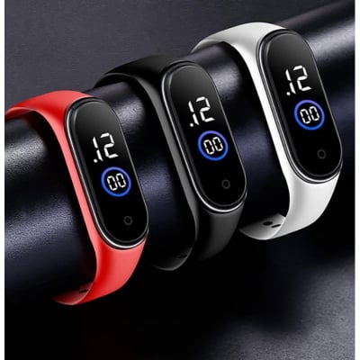 Picture of Silicone New Fashion Touch LED Sports Watch Waterproof
