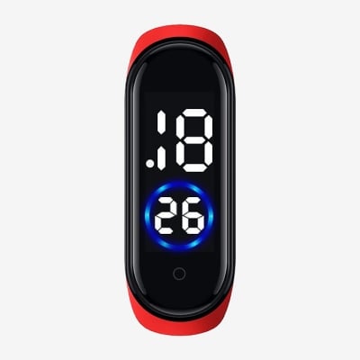 Picture of Silicone New Fashion Touch LED Sports Watch Waterproof