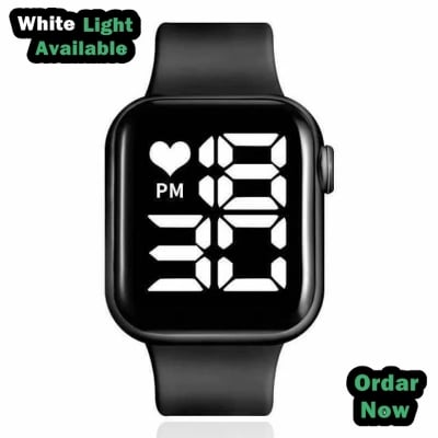Picture of Anti-Air LED Digital Sports Watch ,  Water Resistance LED Wrist Watch